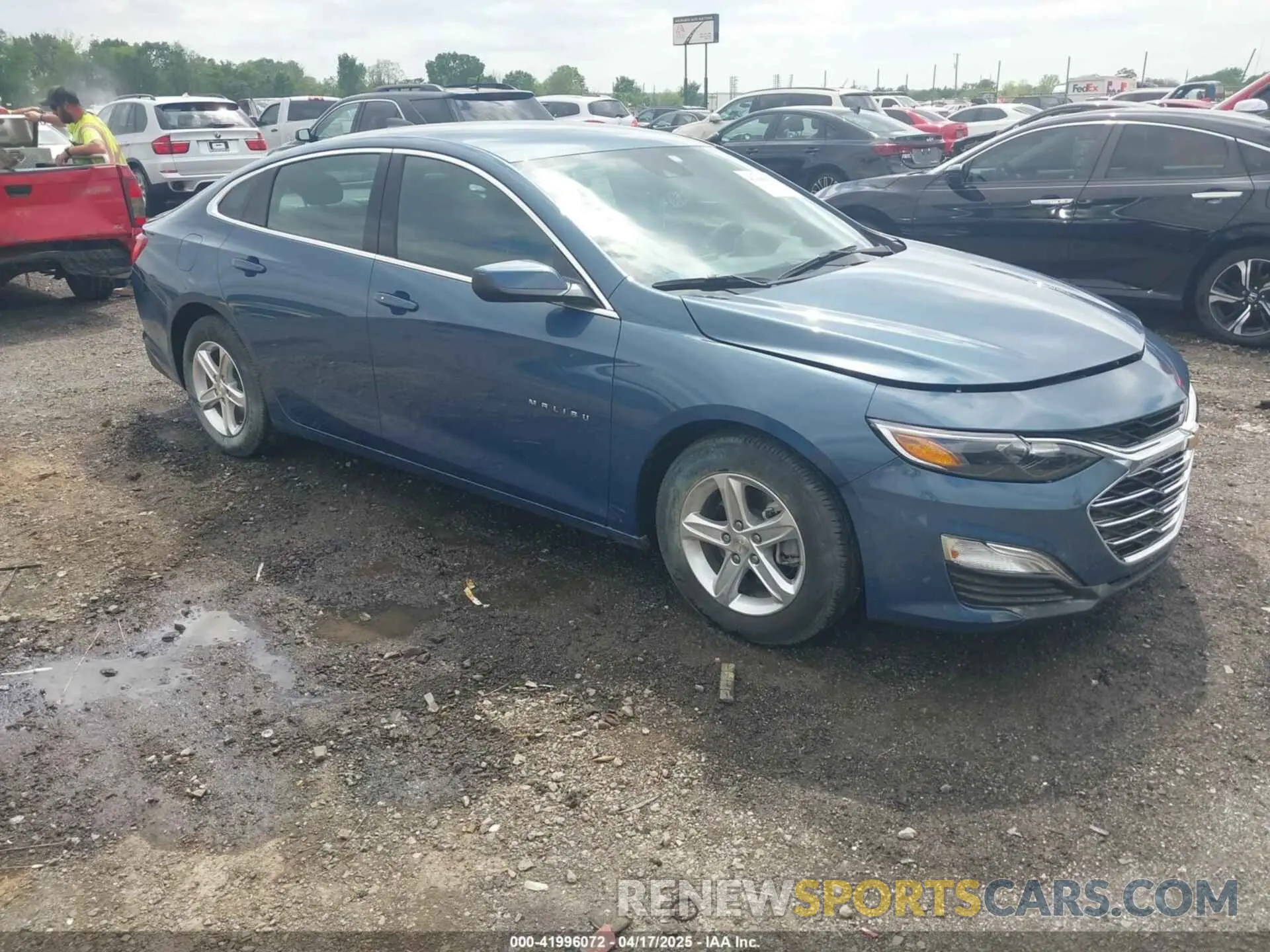 1 Photograph of a damaged car 1G1ZB5ST6SF103969 CHEVROLET MALIBU 2025