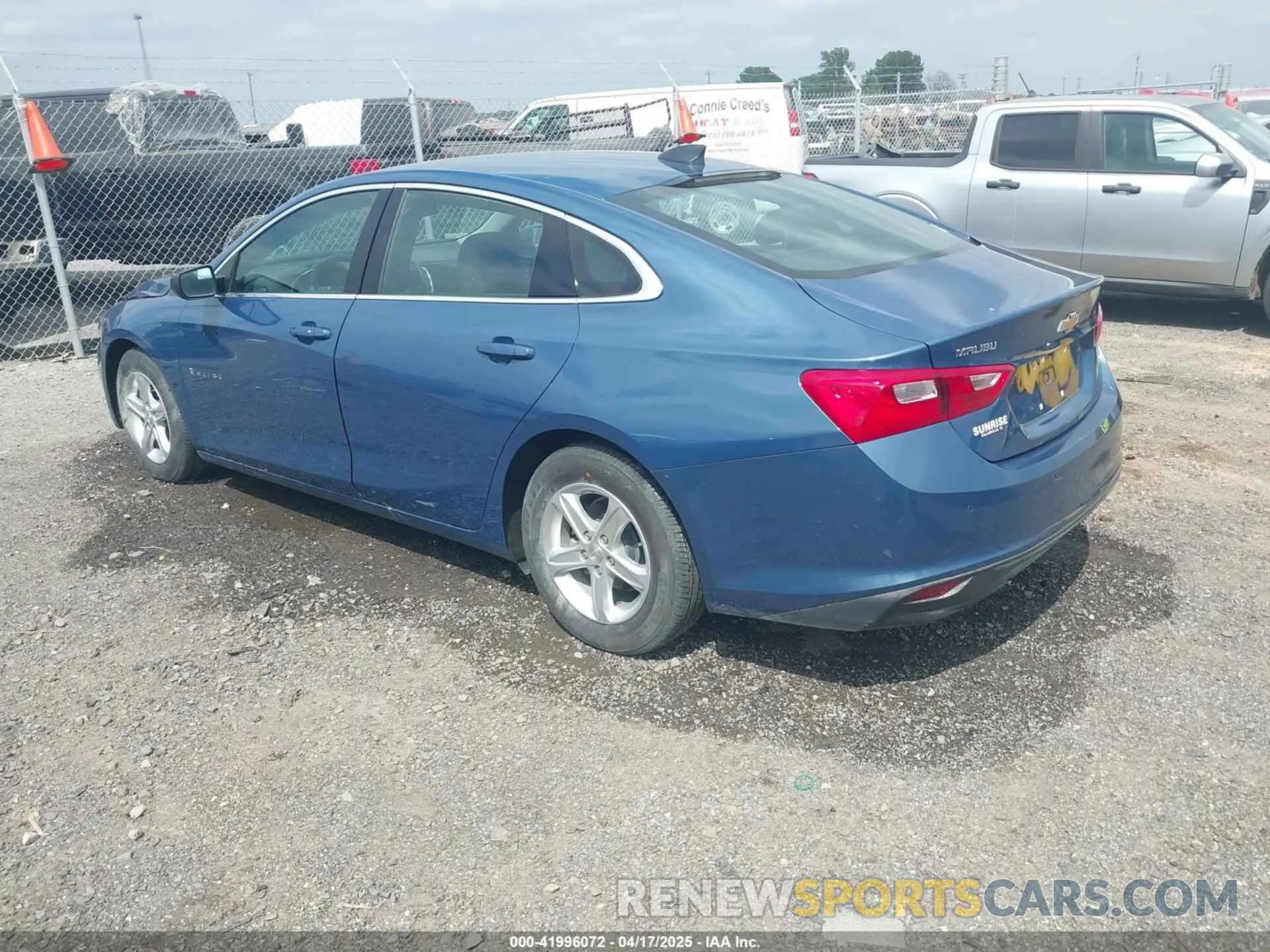 3 Photograph of a damaged car 1G1ZB5ST6SF103969 CHEVROLET MALIBU 2025