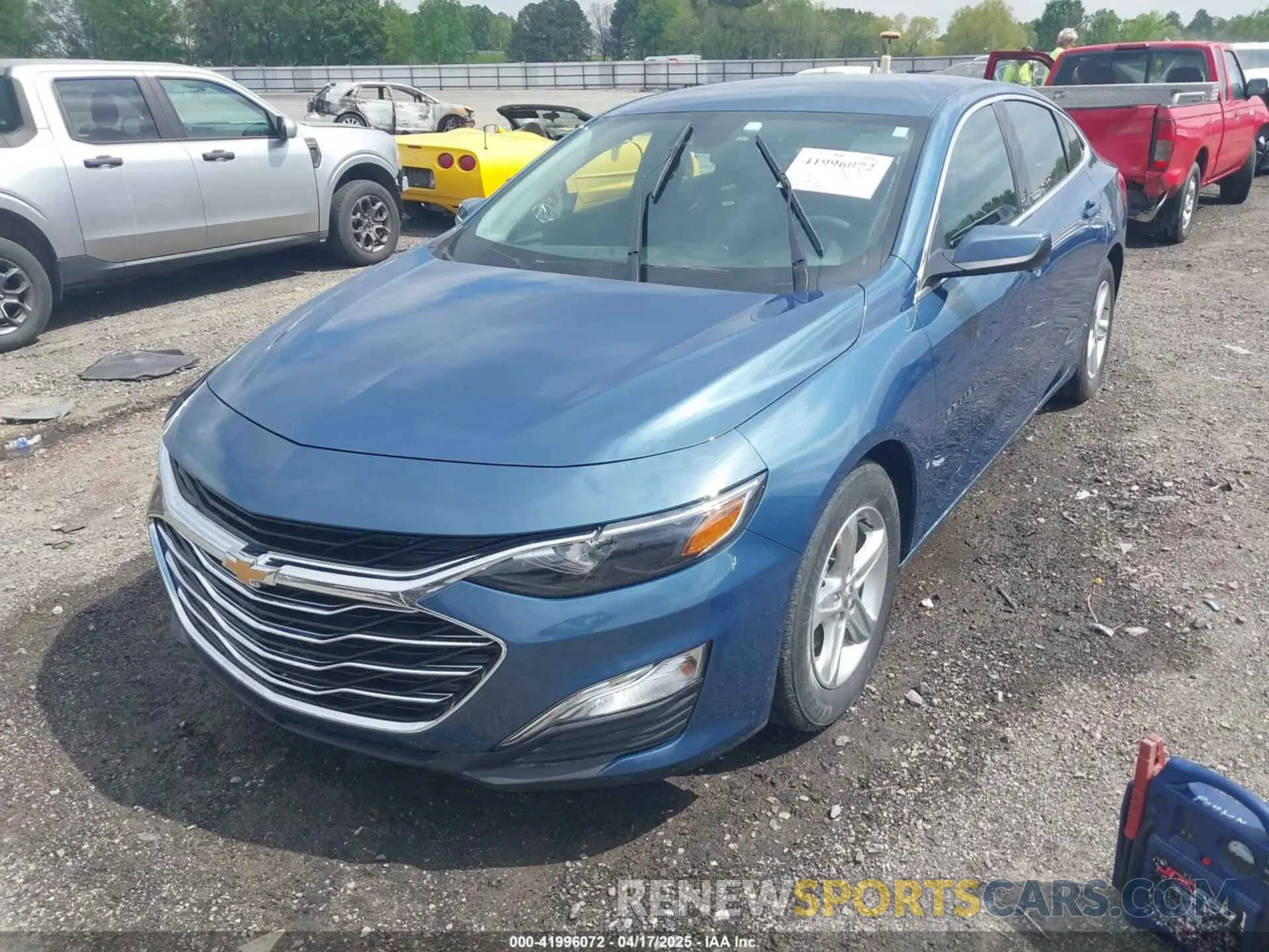 6 Photograph of a damaged car 1G1ZB5ST6SF103969 CHEVROLET MALIBU 2025