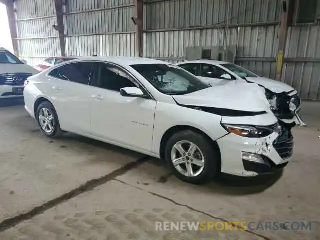 4 Photograph of a damaged car 1G1ZB5ST7SF100868 CHEVROLET MALIBU 2025