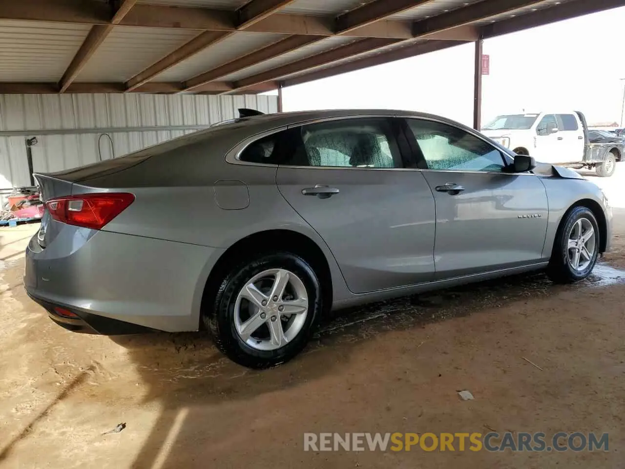 3 Photograph of a damaged car 1G1ZC5ST4SF120931 CHEVROLET MALIBU 2025