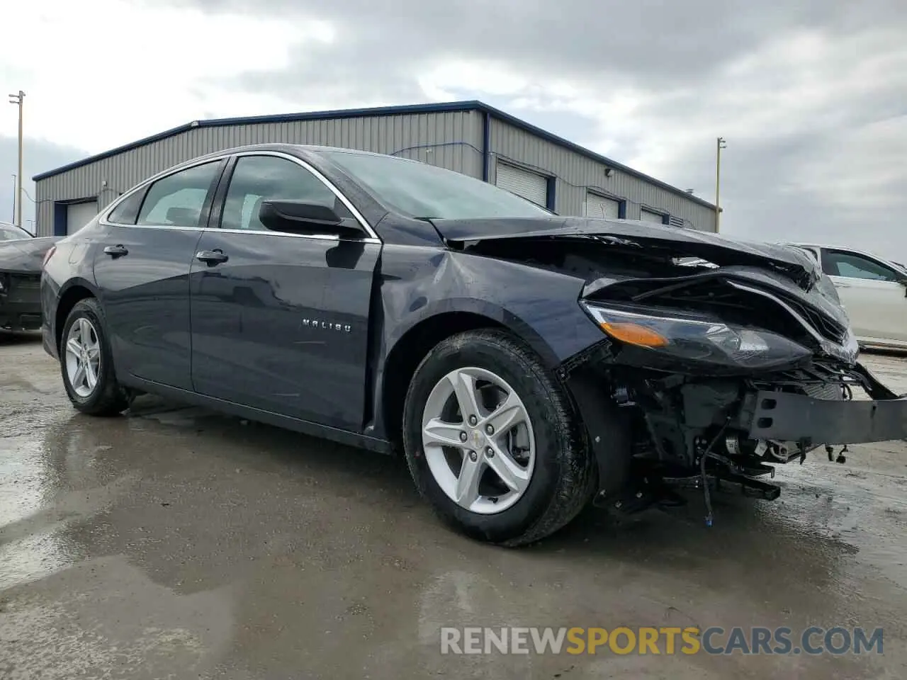 4 Photograph of a damaged car 1G1ZC5ST9SF127616 CHEVROLET MALIBU 2025