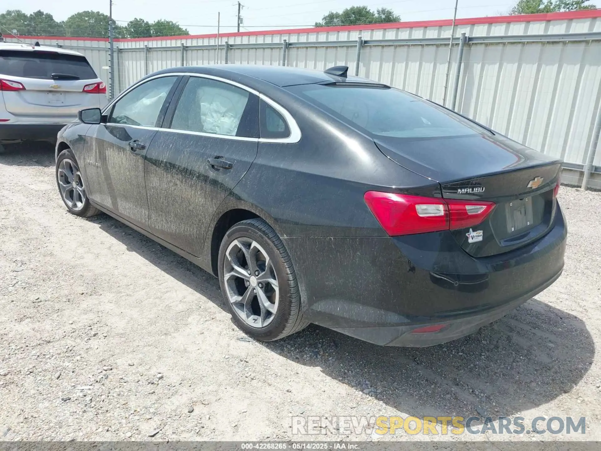 3 Photograph of a damaged car 1G1ZD5ST0SF103296 CHEVROLET MALIBU 2025