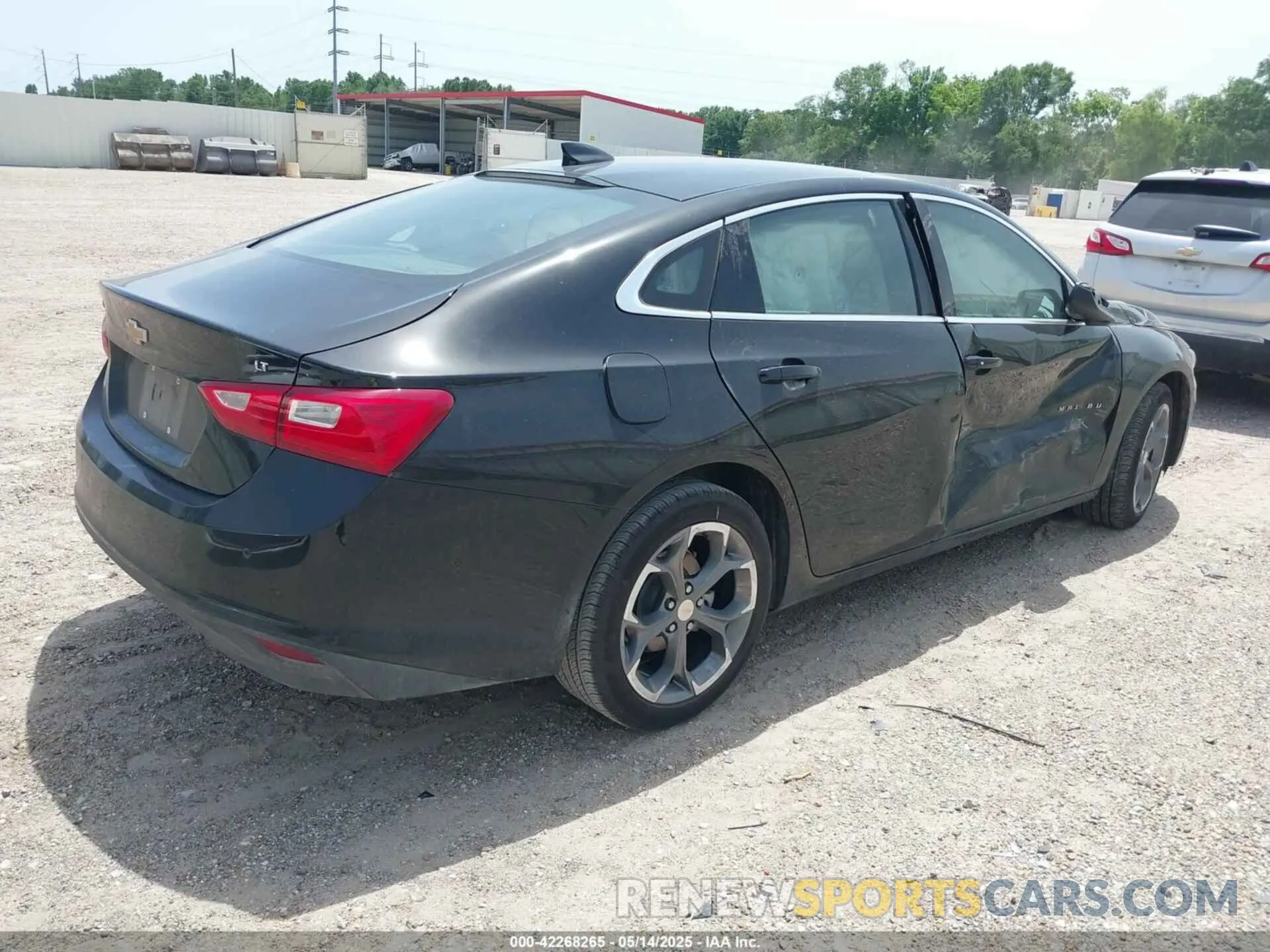 4 Photograph of a damaged car 1G1ZD5ST0SF103296 CHEVROLET MALIBU 2025