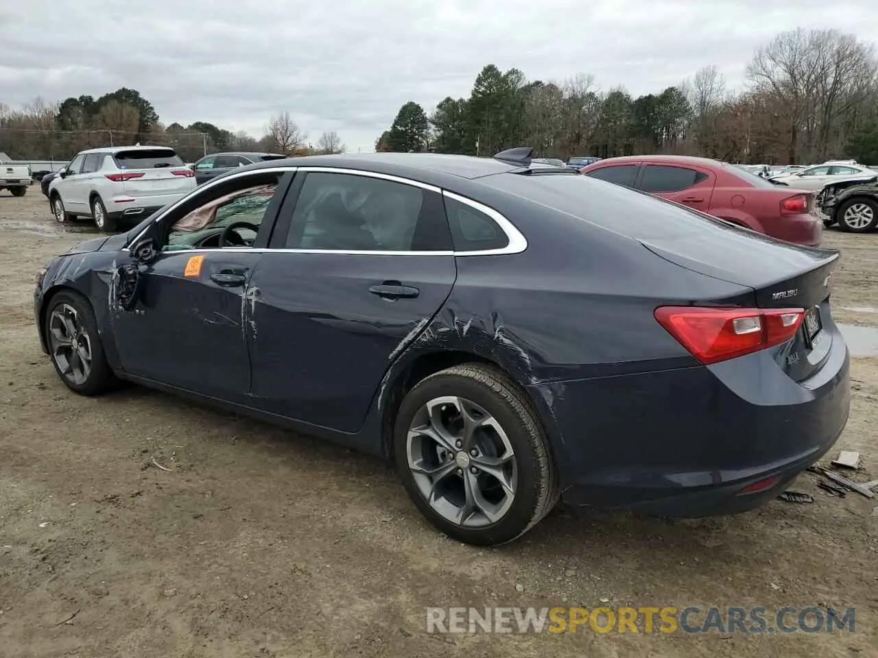 2 Photograph of a damaged car 1G1ZD5ST0SF107476 CHEVROLET MALIBU 2025