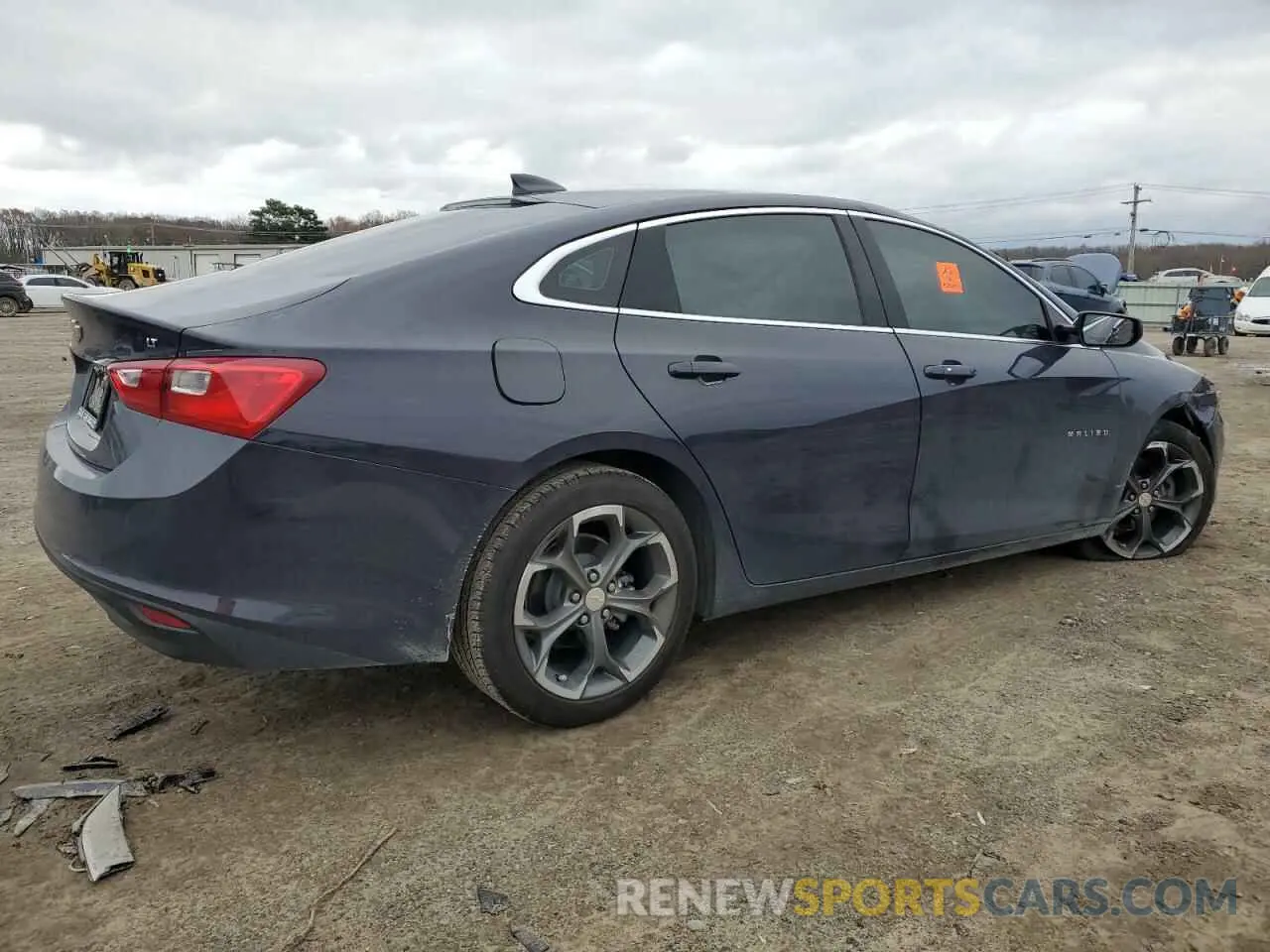 3 Photograph of a damaged car 1G1ZD5ST0SF107476 CHEVROLET MALIBU 2025