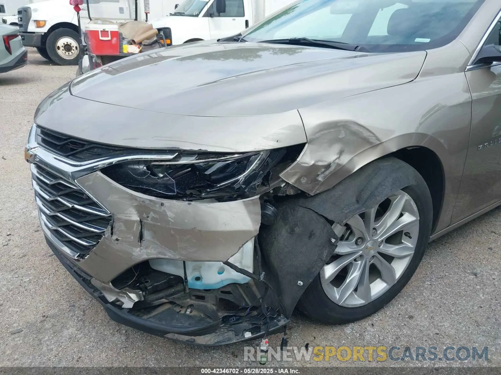 6 Photograph of a damaged car 1G1ZD5ST0SF115643 CHEVROLET MALIBU 2025