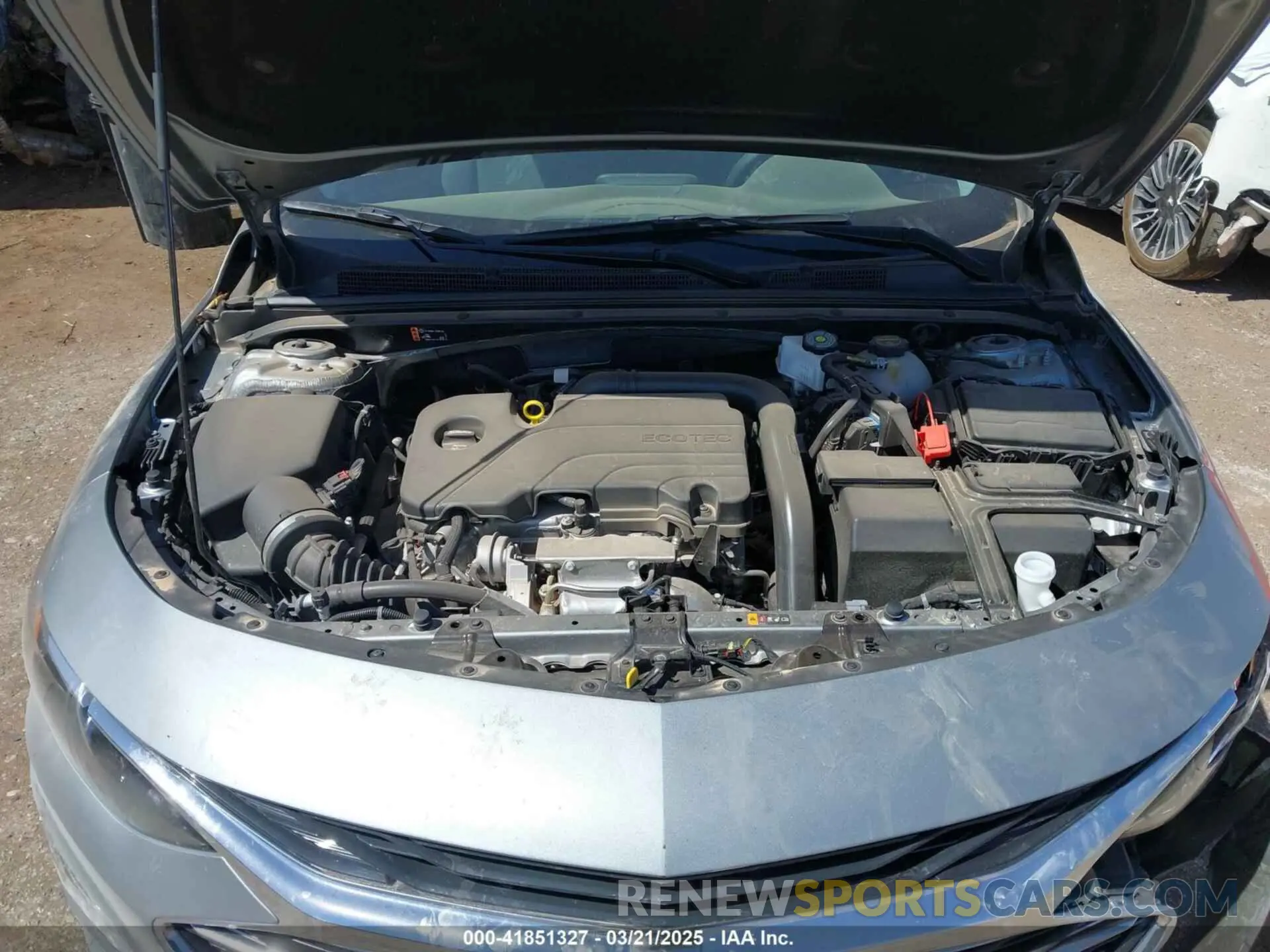 10 Photograph of a damaged car 1G1ZD5ST0SF125427 CHEVROLET MALIBU 2025