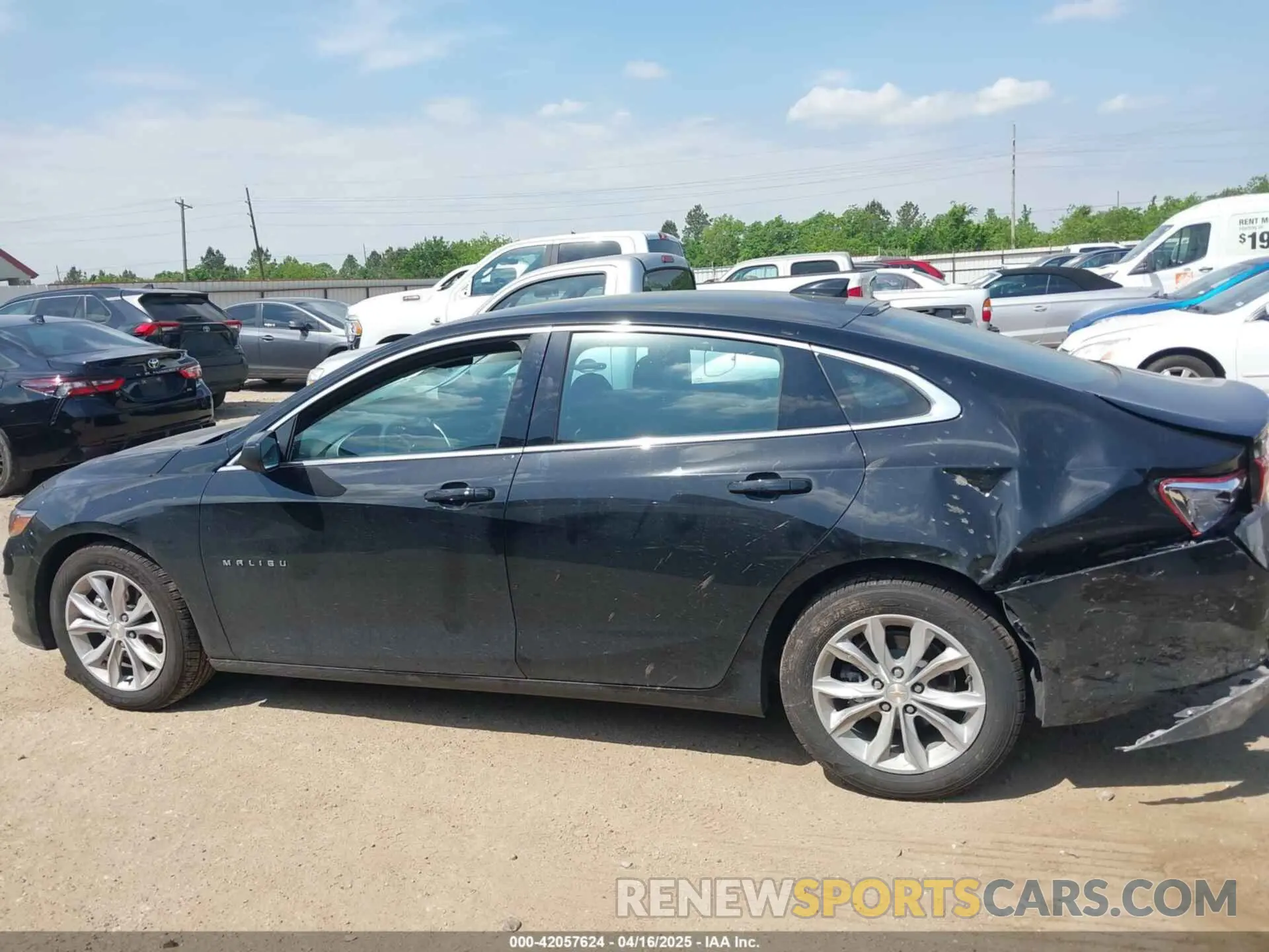 14 Photograph of a damaged car 1G1ZD5ST0SF125492 CHEVROLET MALIBU 2025
