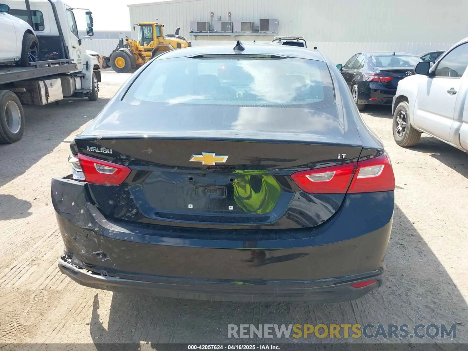 16 Photograph of a damaged car 1G1ZD5ST0SF125492 CHEVROLET MALIBU 2025