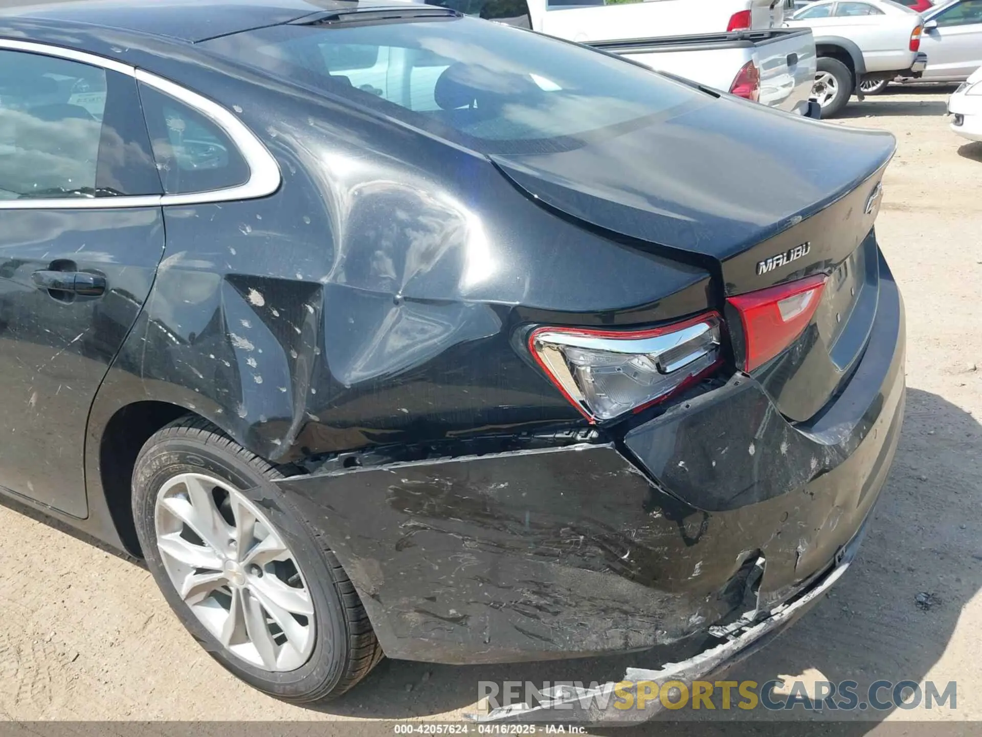 6 Photograph of a damaged car 1G1ZD5ST0SF125492 CHEVROLET MALIBU 2025