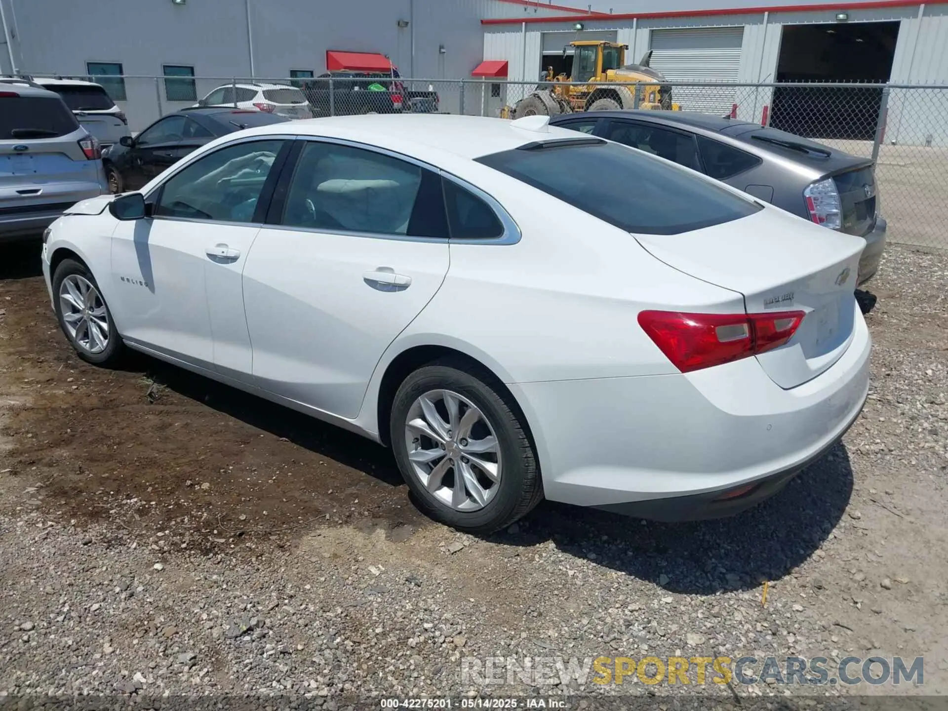3 Photograph of a damaged car 1G1ZD5ST0SF127128 CHEVROLET MALIBU 2025