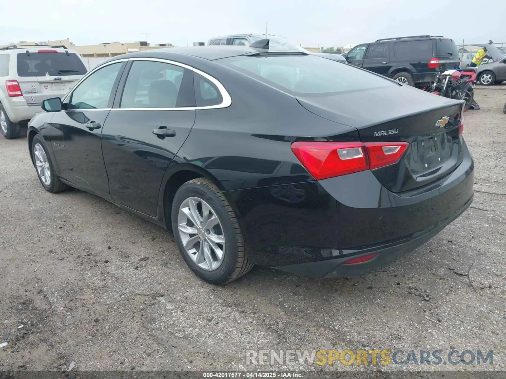 3 Photograph of a damaged car 1G1ZD5ST0SF130403 CHEVROLET MALIBU 2025