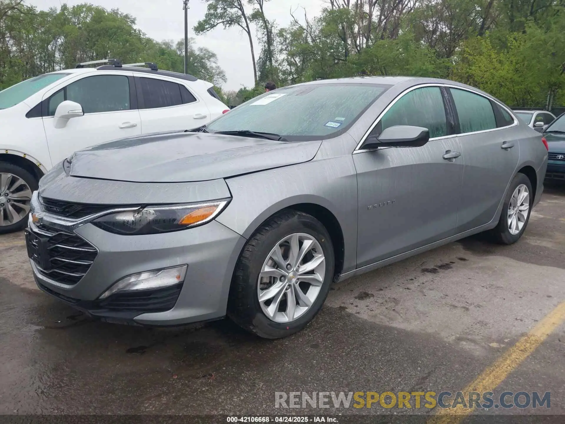 2 Photograph of a damaged car 1G1ZD5ST0SF143698 CHEVROLET MALIBU 2025