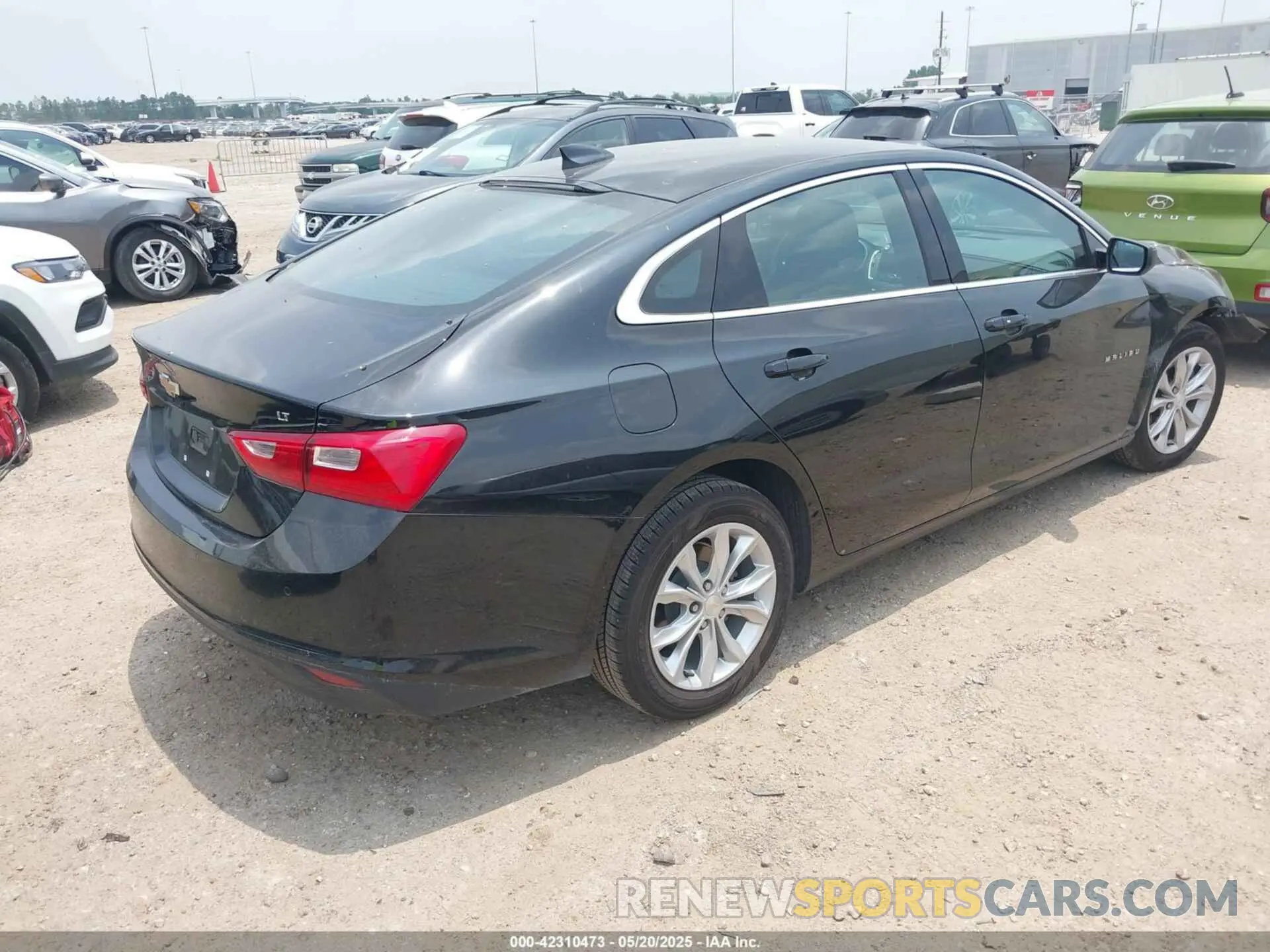 4 Photograph of a damaged car 1G1ZD5ST0SF144690 CHEVROLET MALIBU 2025