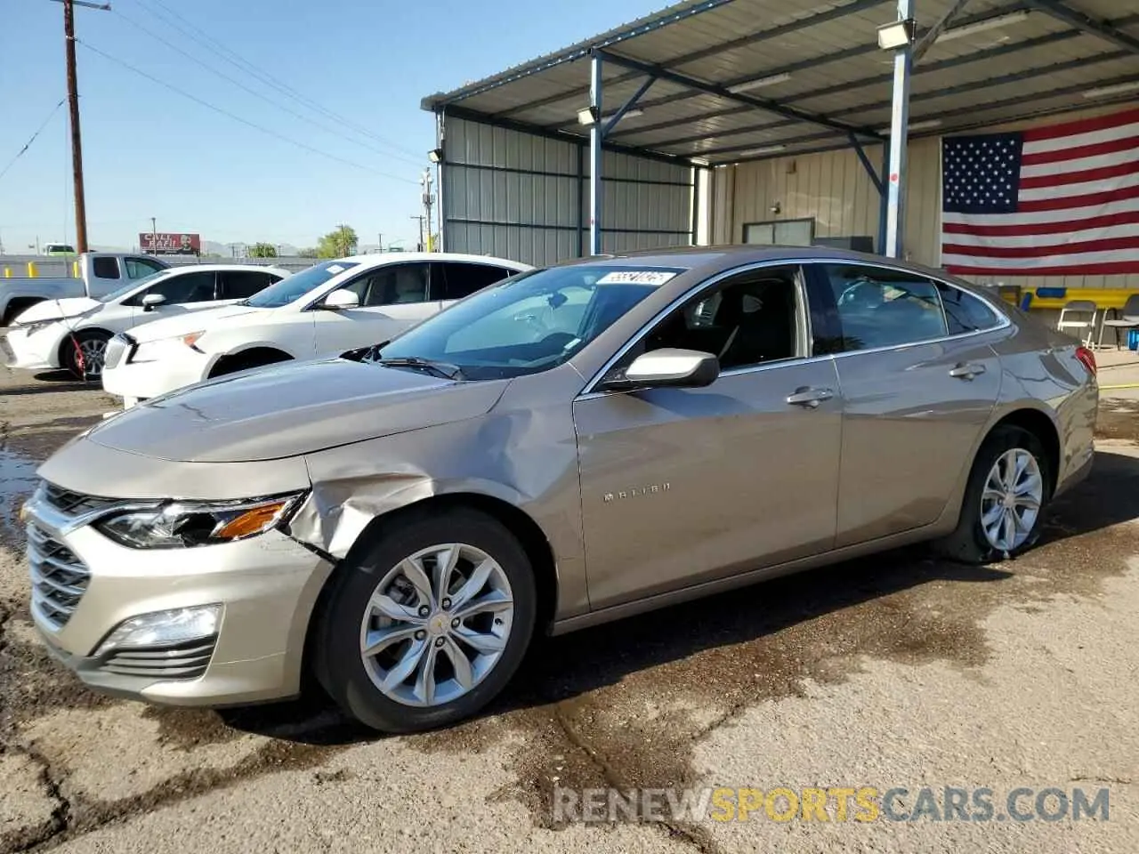 1 Photograph of a damaged car 1G1ZD5ST0SF153311 CHEVROLET MALIBU 2025