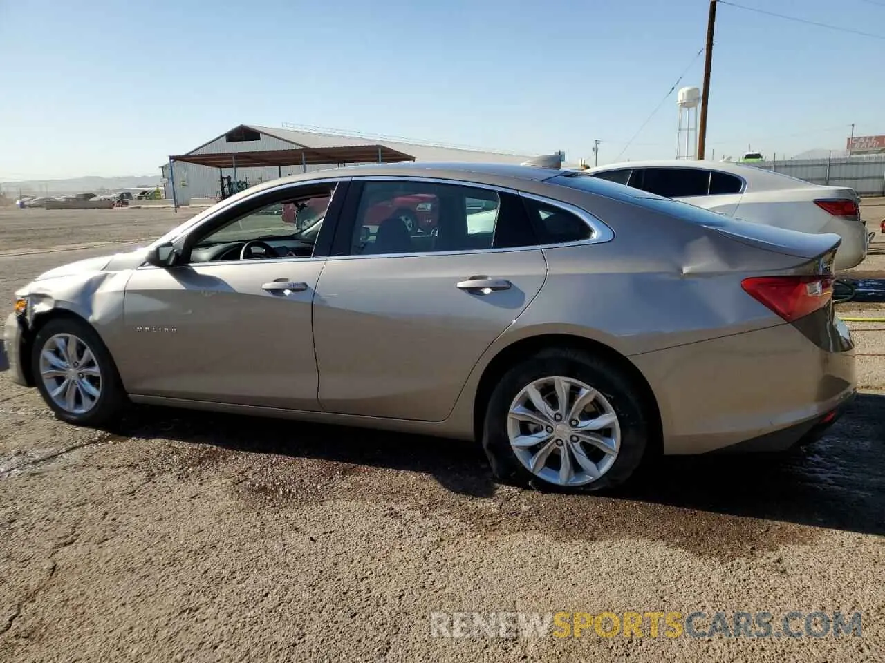 2 Photograph of a damaged car 1G1ZD5ST0SF153311 CHEVROLET MALIBU 2025