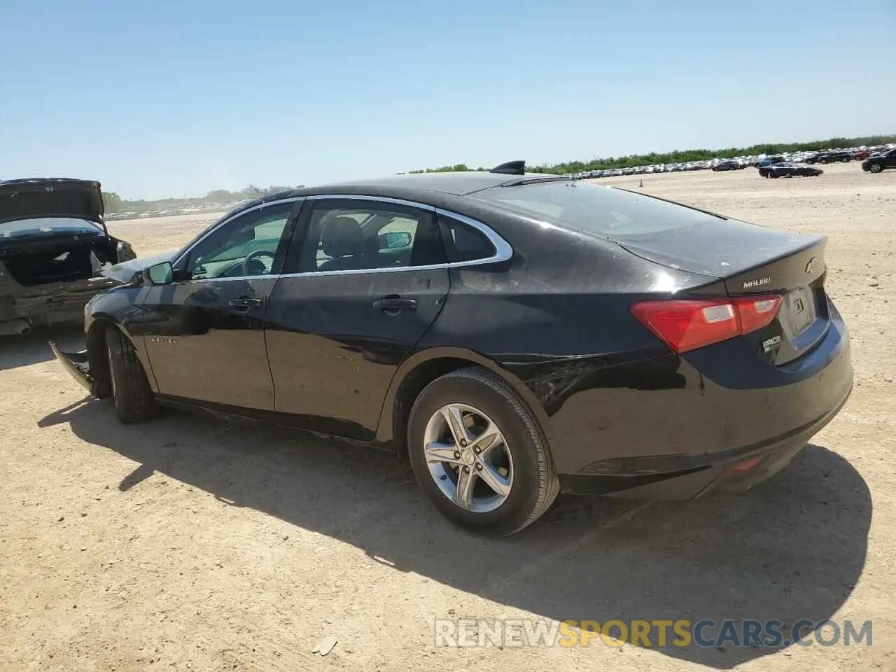 2 Photograph of a damaged car 1G1ZD5ST1SF103582 CHEVROLET MALIBU 2025