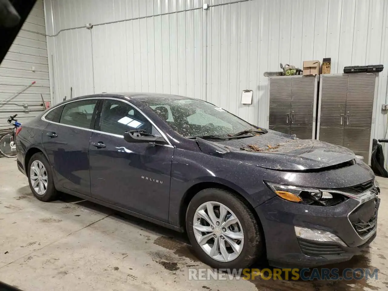 4 Photograph of a damaged car 1G1ZD5ST1SF107972 CHEVROLET MALIBU 2025