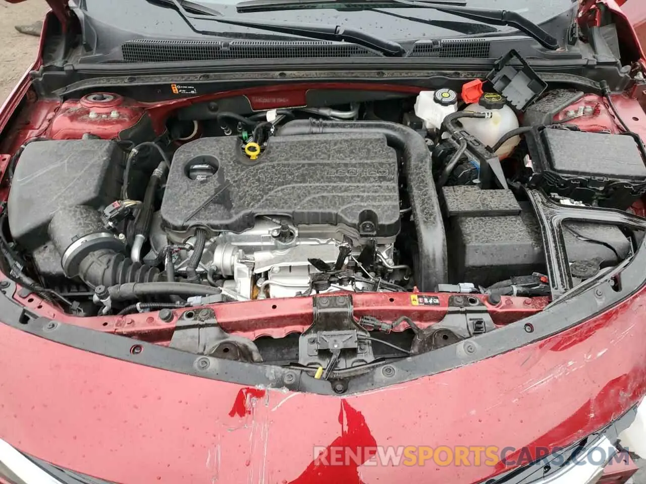 11 Photograph of a damaged car 1G1ZD5ST1SF109401 CHEVROLET MALIBU 2025