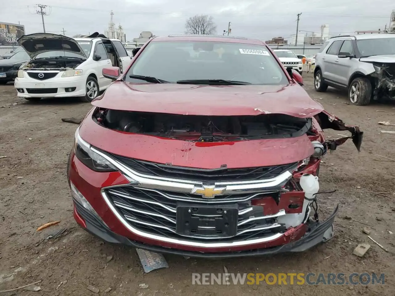 5 Photograph of a damaged car 1G1ZD5ST1SF109401 CHEVROLET MALIBU 2025