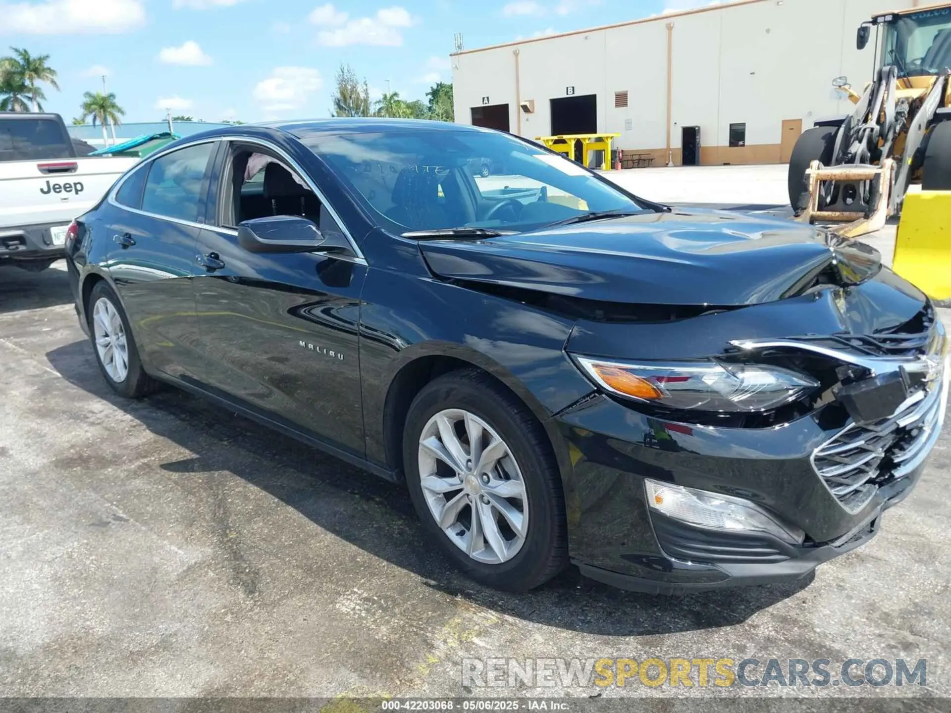 1 Photograph of a damaged car 1G1ZD5ST1SF118891 CHEVROLET MALIBU 2025