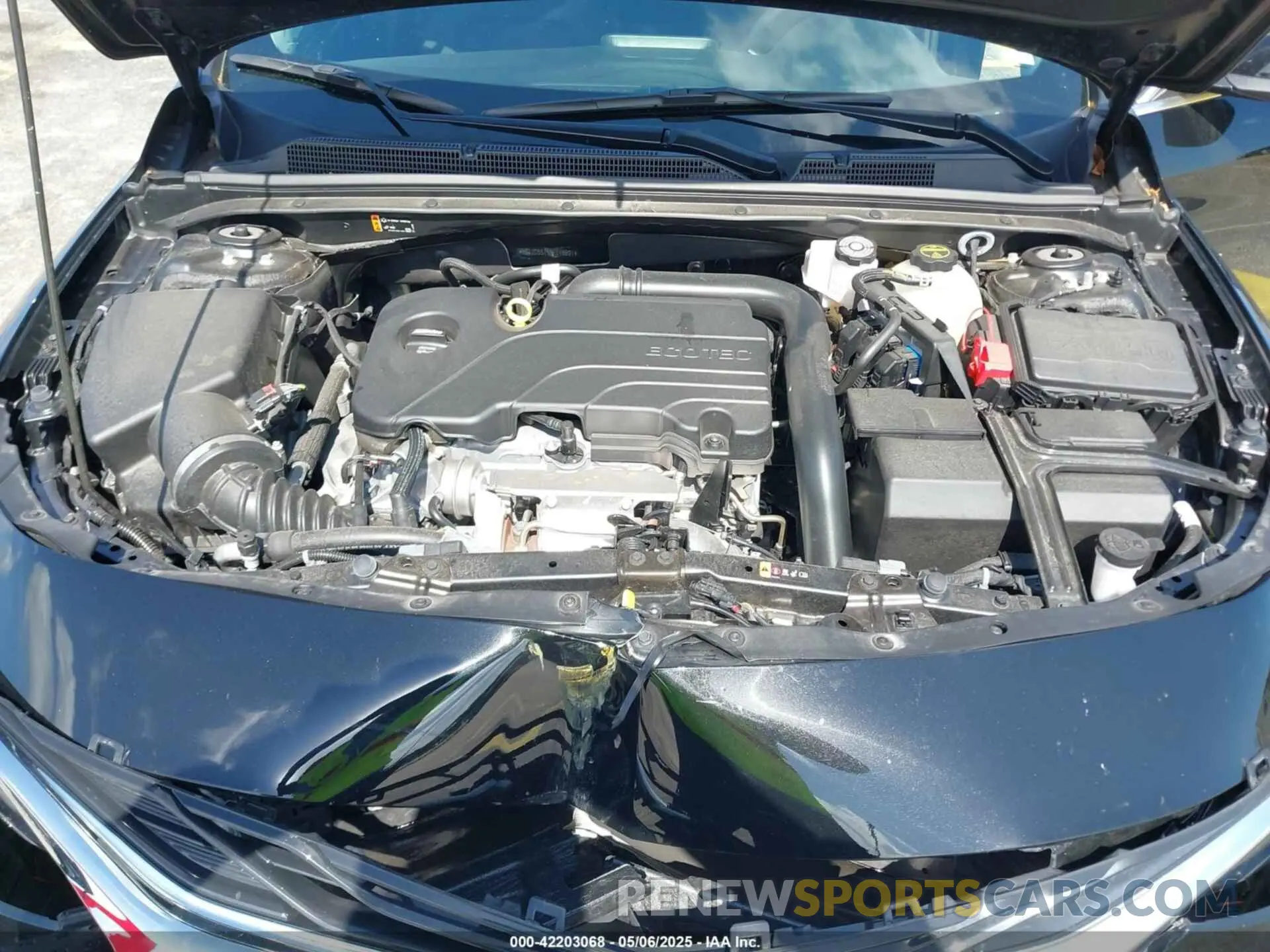 10 Photograph of a damaged car 1G1ZD5ST1SF118891 CHEVROLET MALIBU 2025