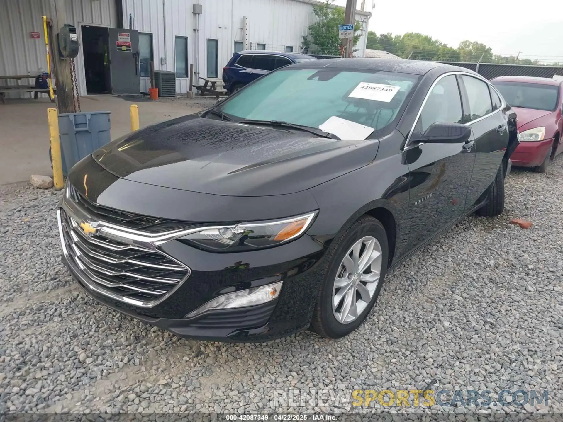 2 Photograph of a damaged car 1G1ZD5ST1SF125162 CHEVROLET MALIBU 2025