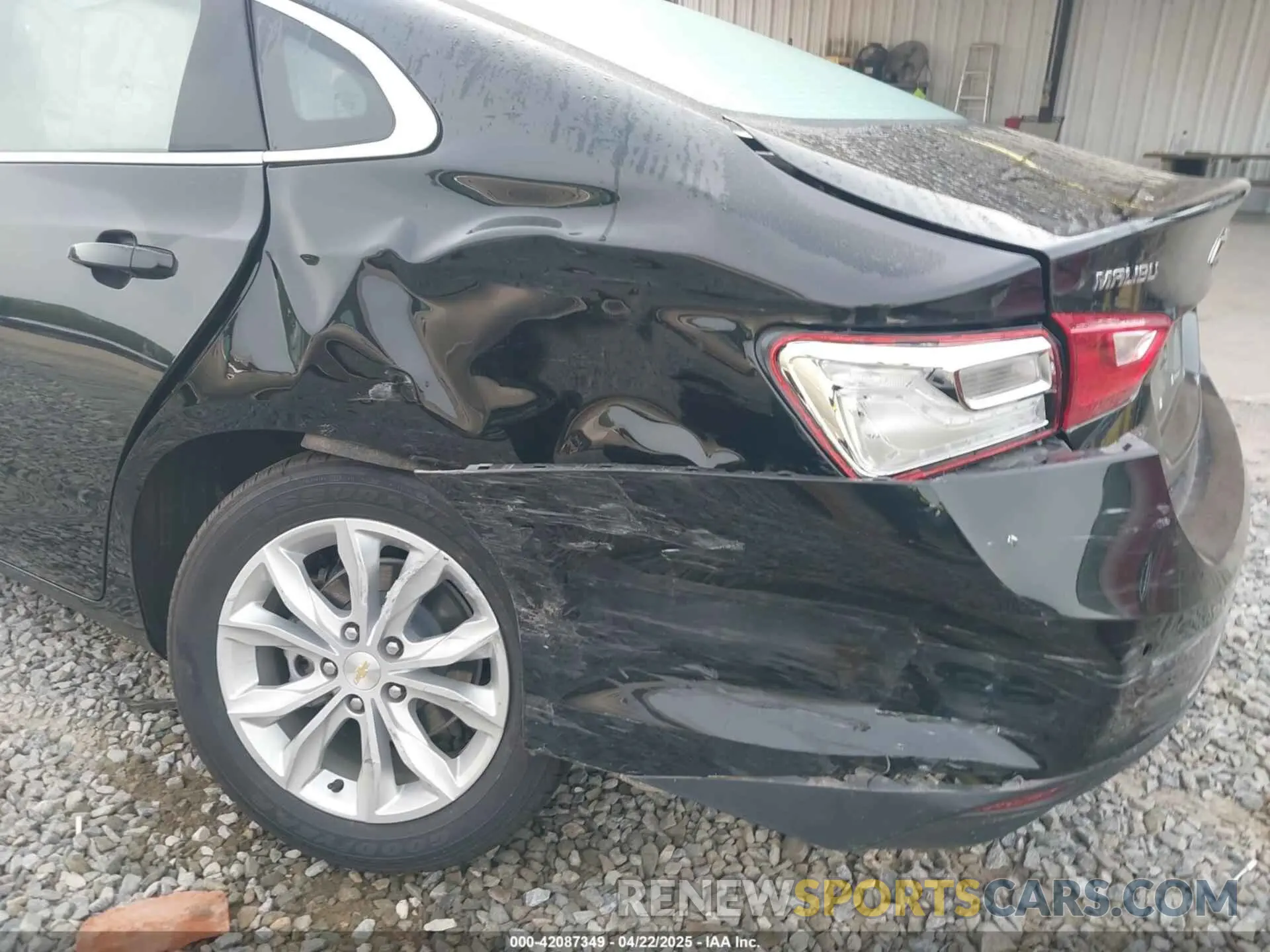 6 Photograph of a damaged car 1G1ZD5ST1SF125162 CHEVROLET MALIBU 2025