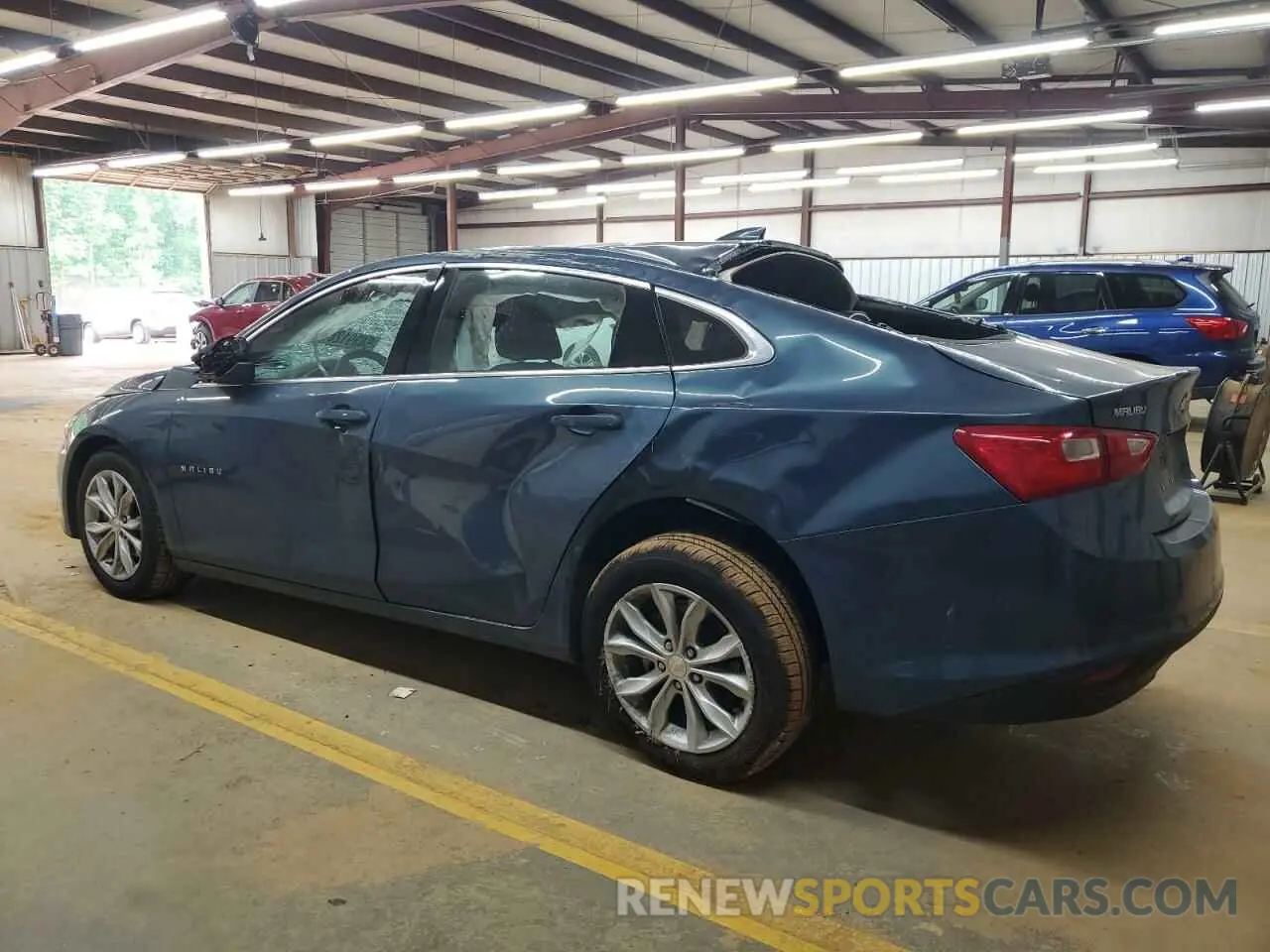 2 Photograph of a damaged car 1G1ZD5ST1SF131088 CHEVROLET MALIBU 2025