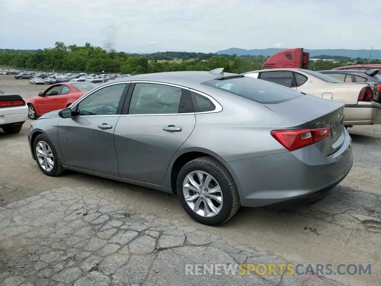 2 Photograph of a damaged car 1G1ZD5ST1SF134766 CHEVROLET MALIBU 2025