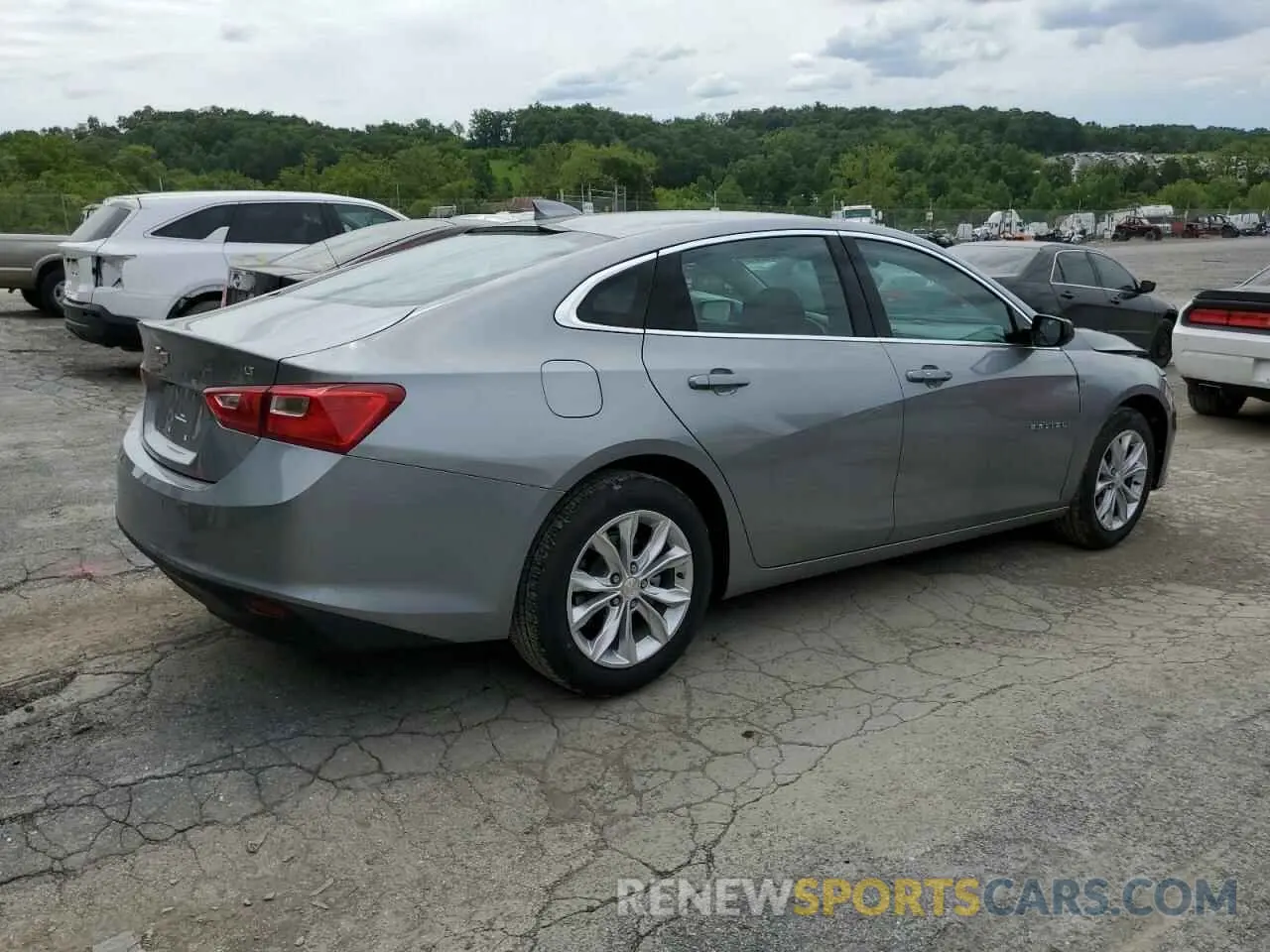 3 Photograph of a damaged car 1G1ZD5ST1SF134766 CHEVROLET MALIBU 2025
