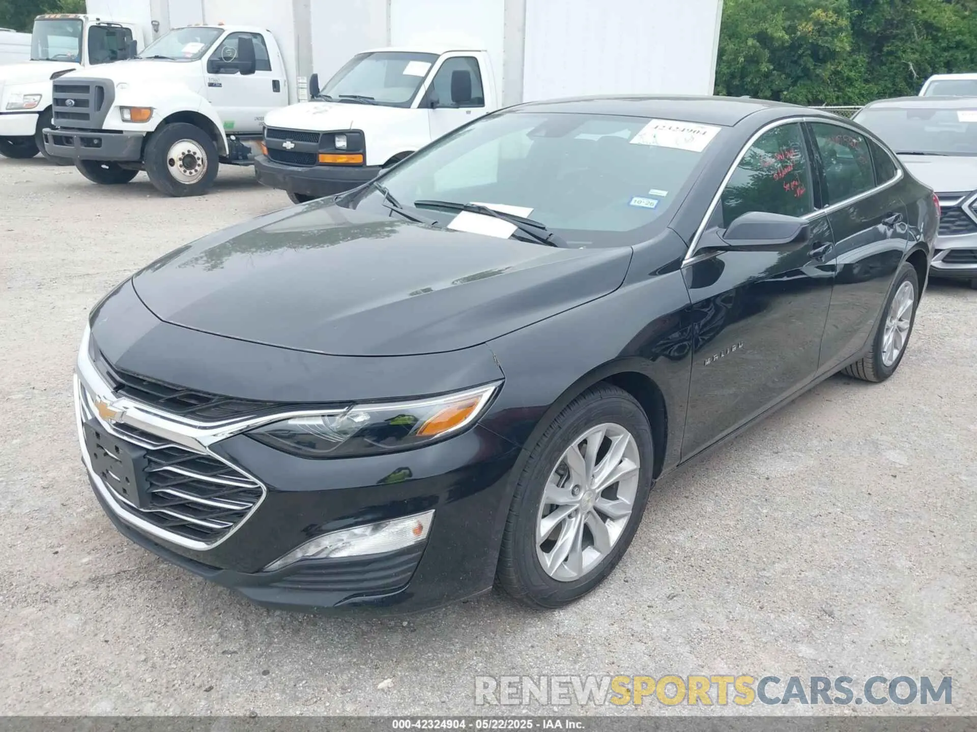 2 Photograph of a damaged car 1G1ZD5ST1SF143449 CHEVROLET MALIBU 2025