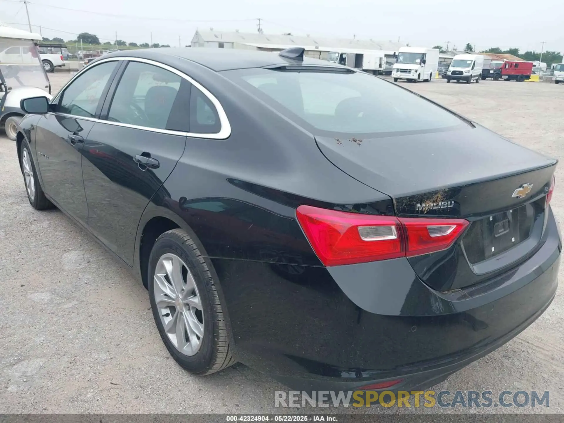 3 Photograph of a damaged car 1G1ZD5ST1SF143449 CHEVROLET MALIBU 2025