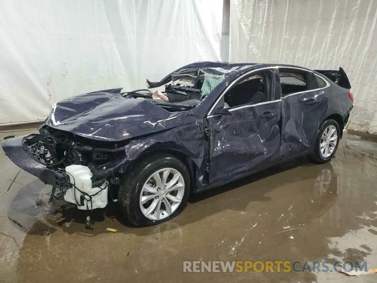 1 Photograph of a damaged car 1G1ZD5ST1SF143533 CHEVROLET MALIBU 2025