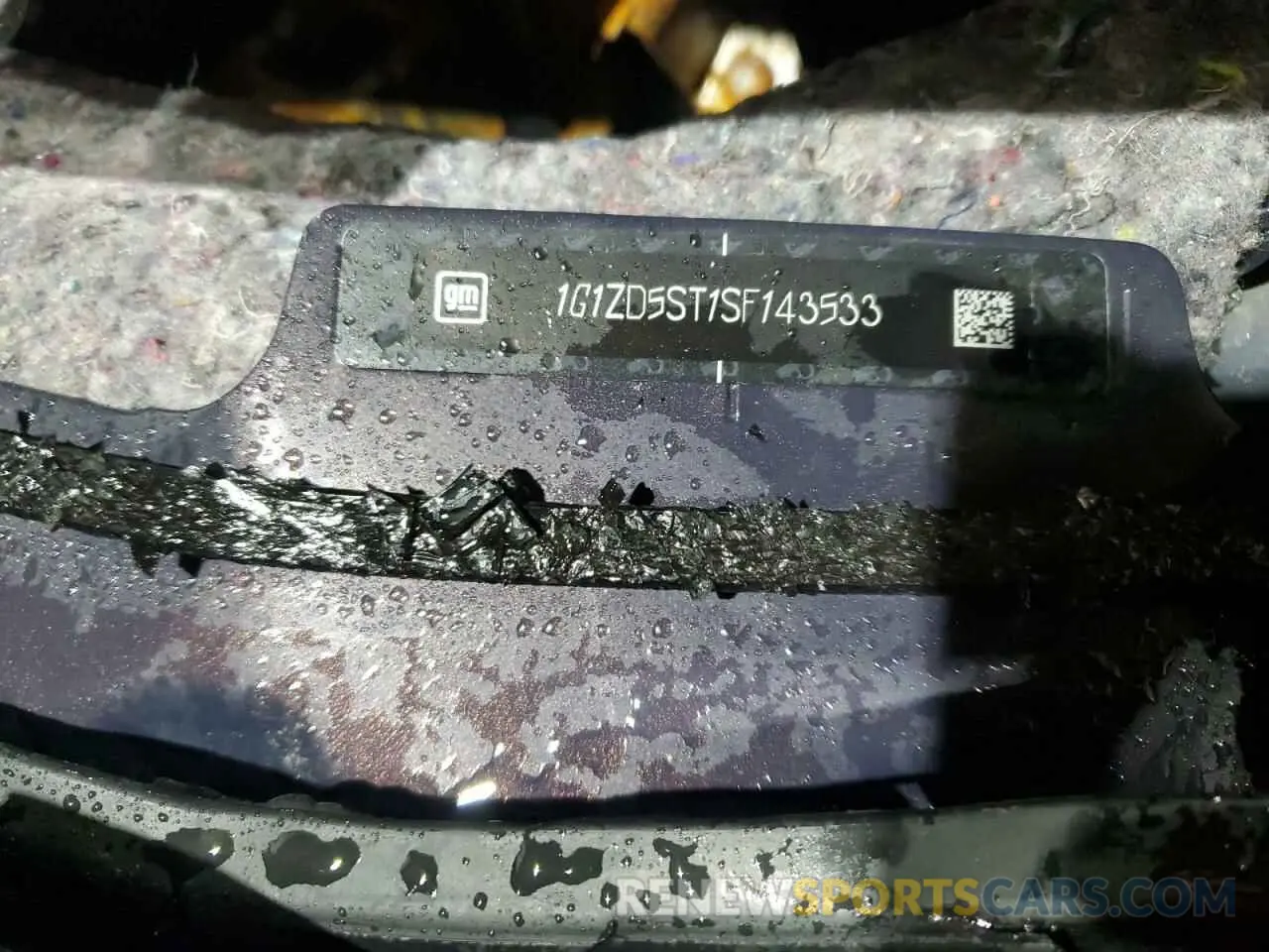 12 Photograph of a damaged car 1G1ZD5ST1SF143533 CHEVROLET MALIBU 2025