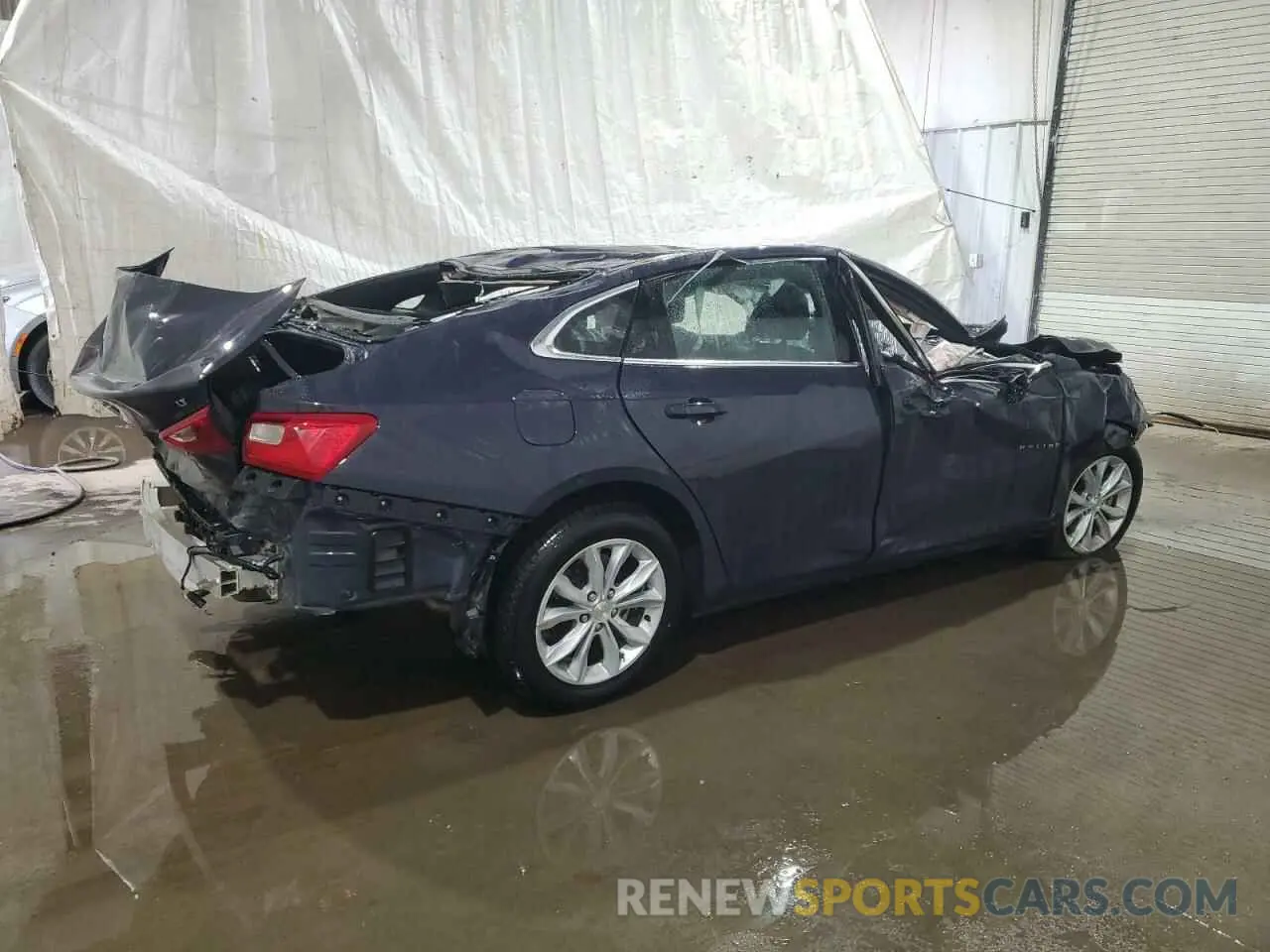 3 Photograph of a damaged car 1G1ZD5ST1SF143533 CHEVROLET MALIBU 2025
