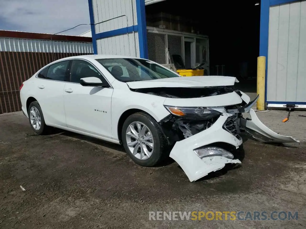 4 Photograph of a damaged car 1G1ZD5ST1SF145511 CHEVROLET MALIBU 2025