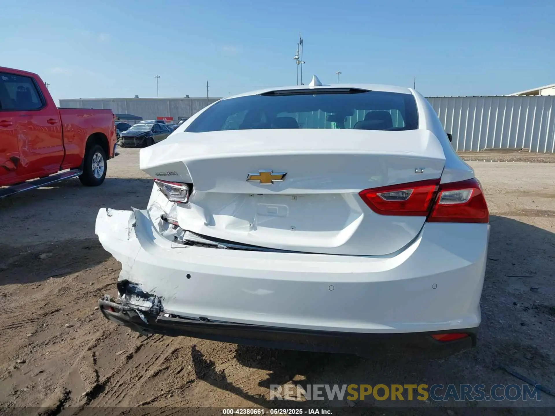 16 Photograph of a damaged car 1G1ZD5ST2SF121606 CHEVROLET MALIBU 2025