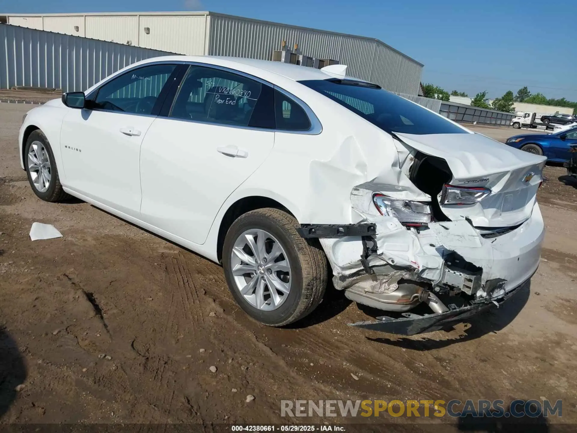 3 Photograph of a damaged car 1G1ZD5ST2SF121606 CHEVROLET MALIBU 2025