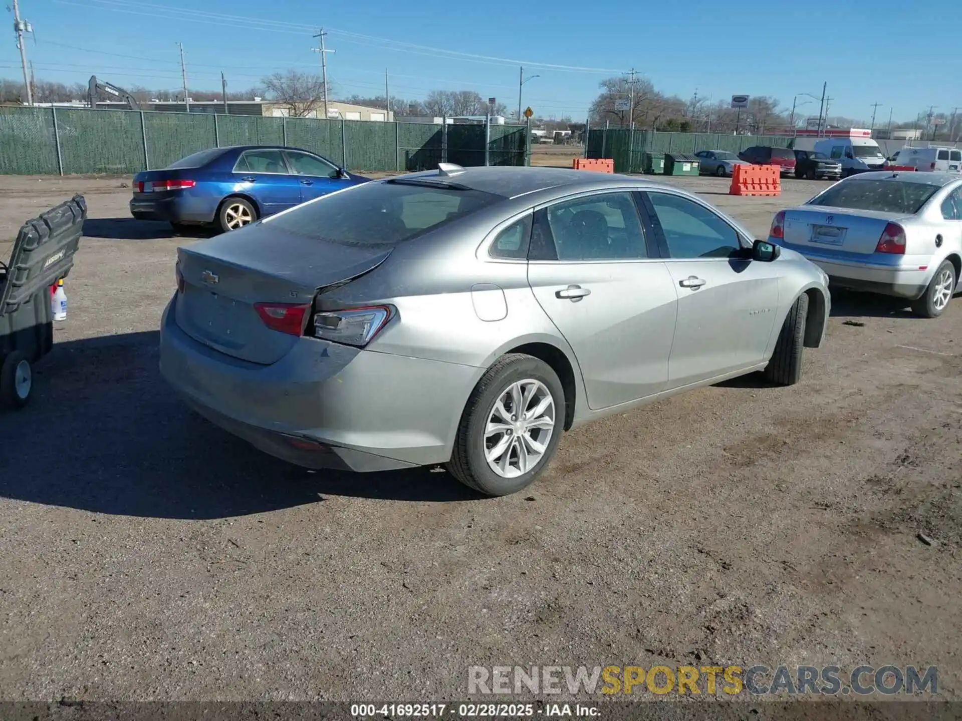 4 Photograph of a damaged car 1G1ZD5ST2SF123789 CHEVROLET MALIBU 2025