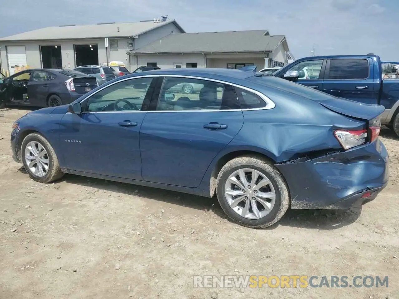 2 Photograph of a damaged car 1G1ZD5ST2SF124876 CHEVROLET MALIBU 2025