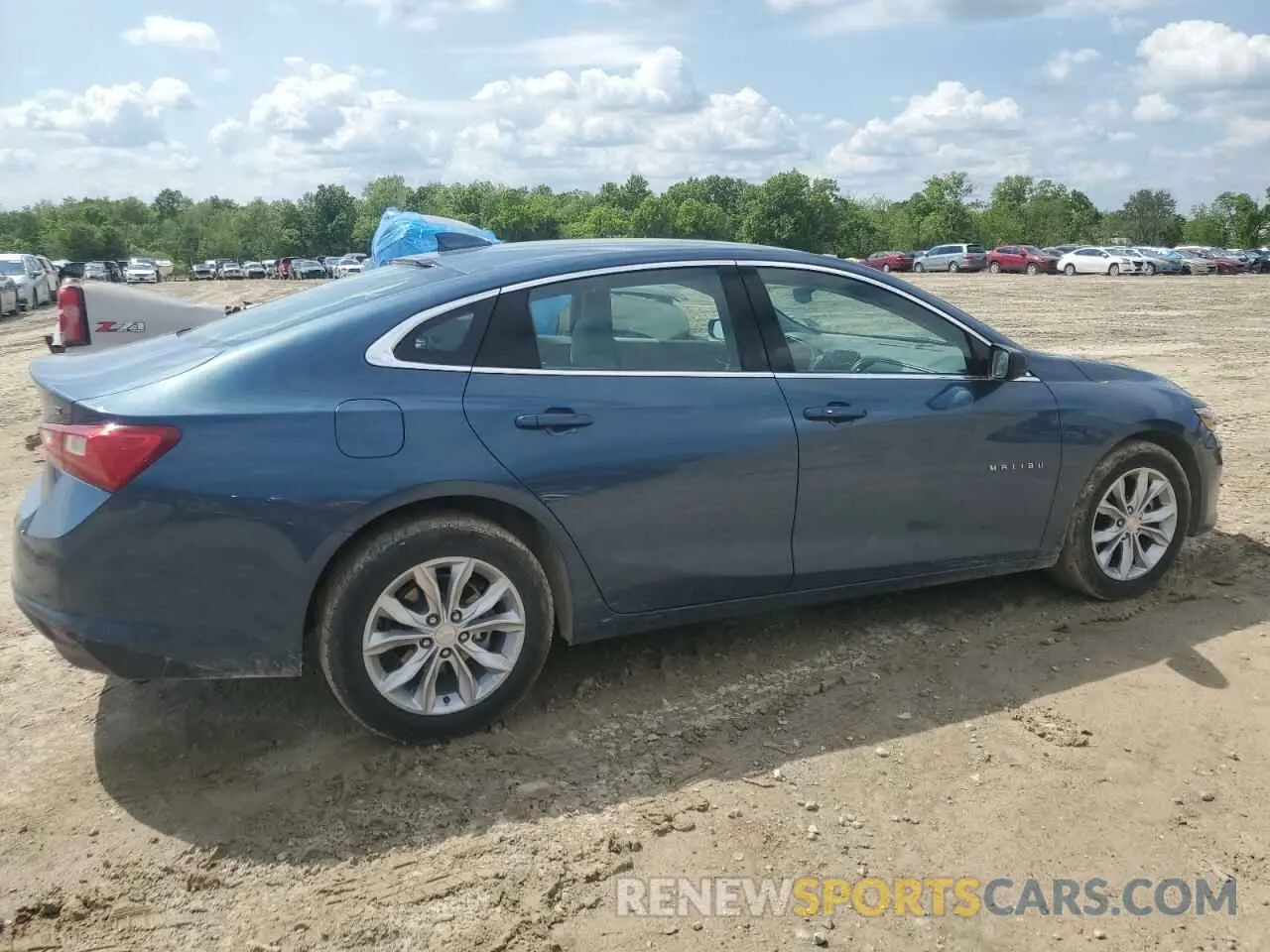 3 Photograph of a damaged car 1G1ZD5ST2SF124876 CHEVROLET MALIBU 2025