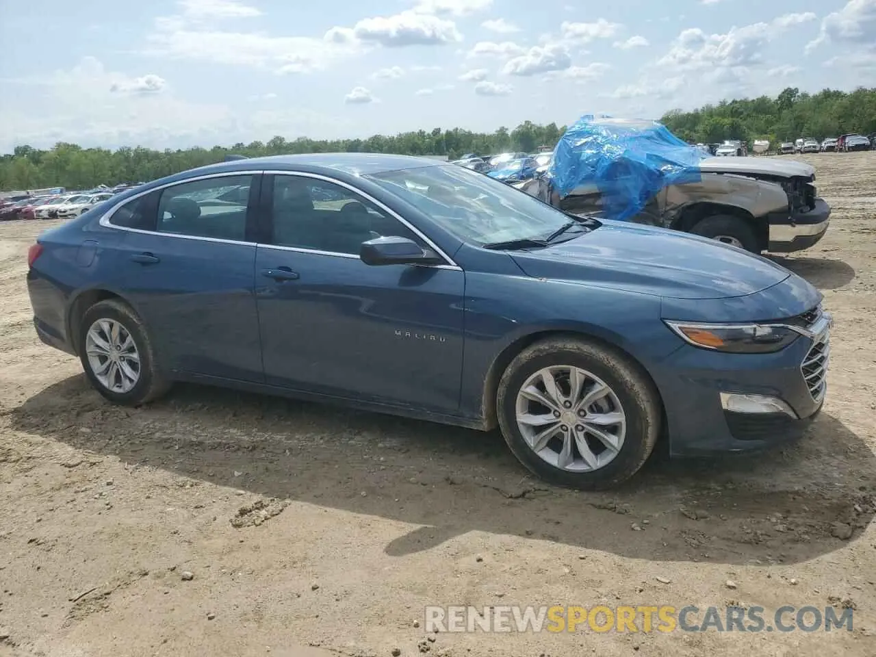 4 Photograph of a damaged car 1G1ZD5ST2SF124876 CHEVROLET MALIBU 2025