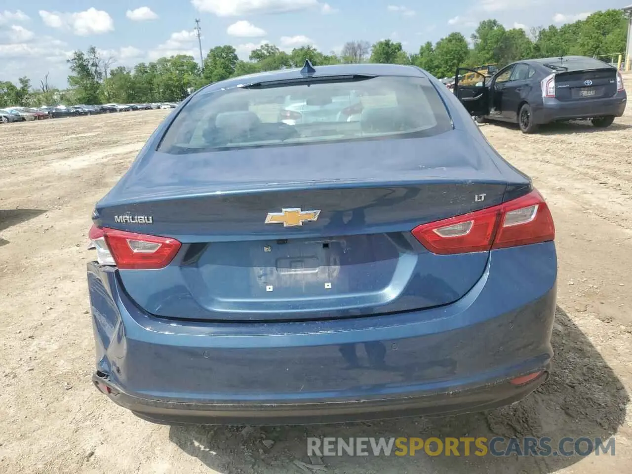 6 Photograph of a damaged car 1G1ZD5ST2SF124876 CHEVROLET MALIBU 2025
