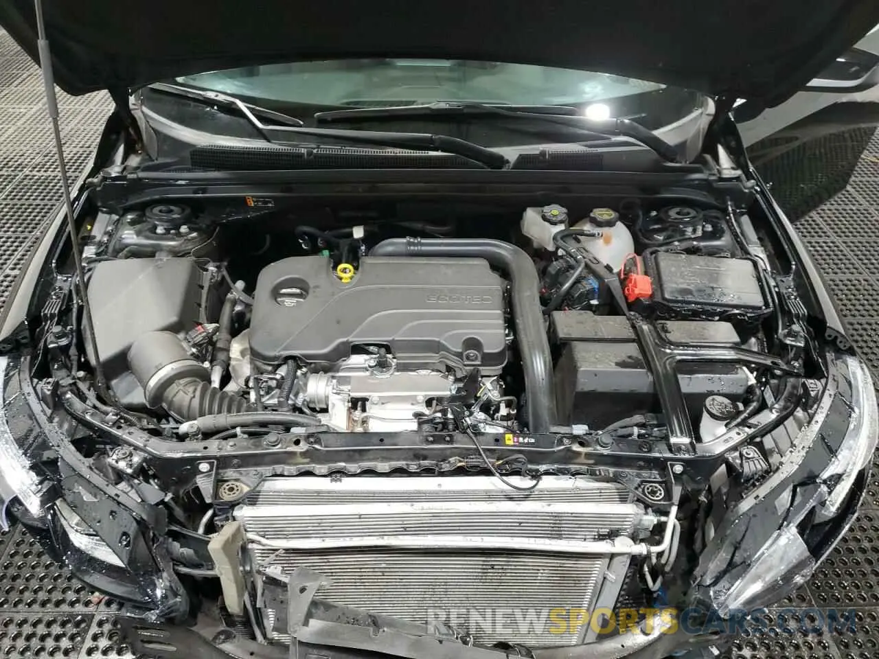 11 Photograph of a damaged car 1G1ZD5ST2SF128202 CHEVROLET MALIBU 2025