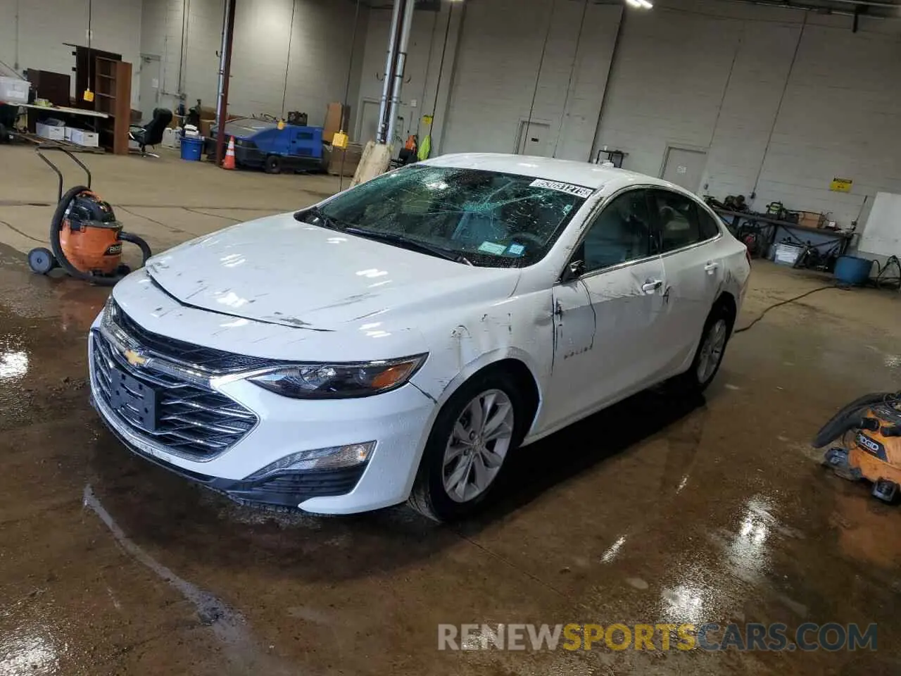 1 Photograph of a damaged car 1G1ZD5ST2SF132167 CHEVROLET MALIBU 2025