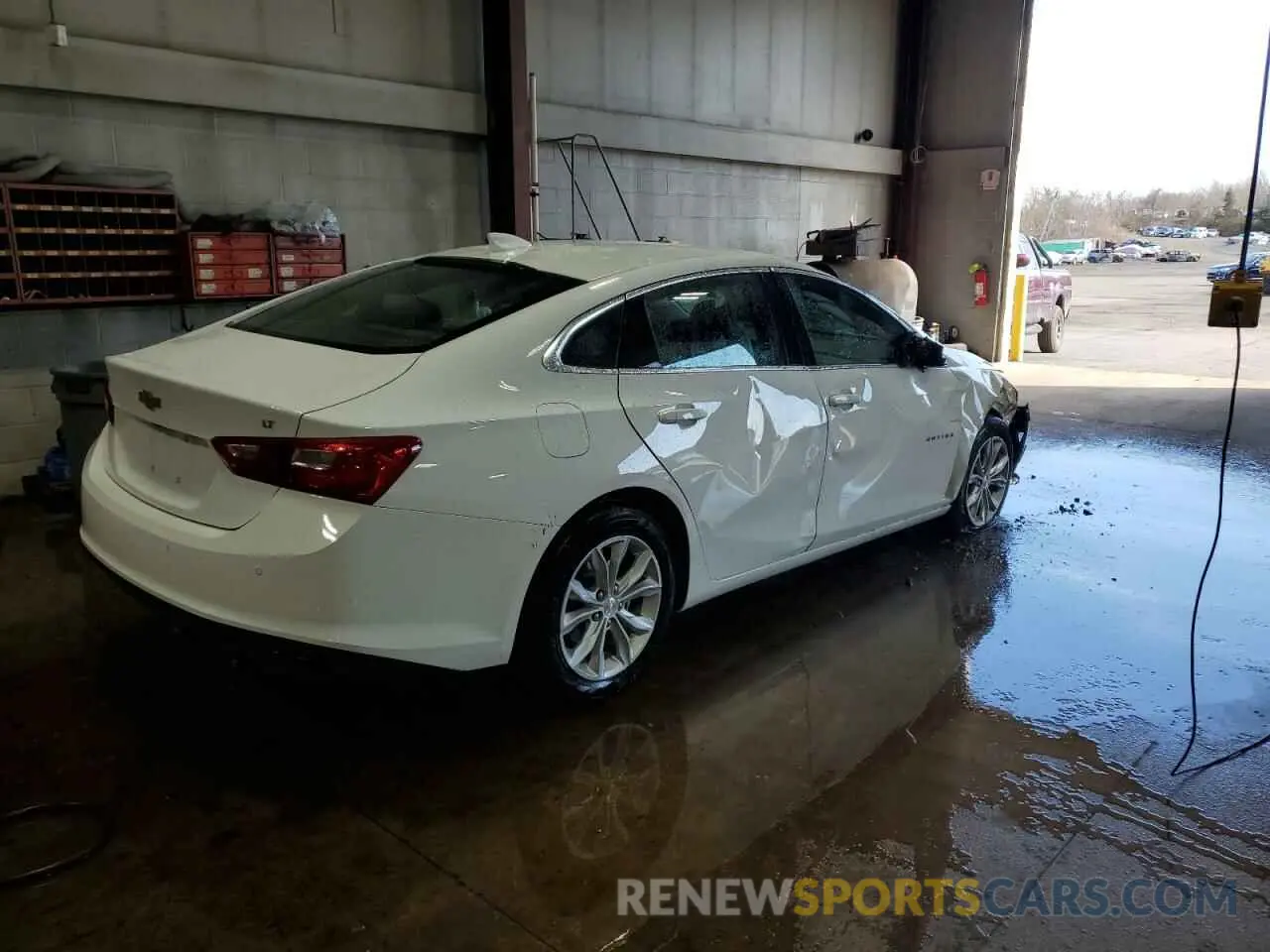 3 Photograph of a damaged car 1G1ZD5ST2SF132167 CHEVROLET MALIBU 2025