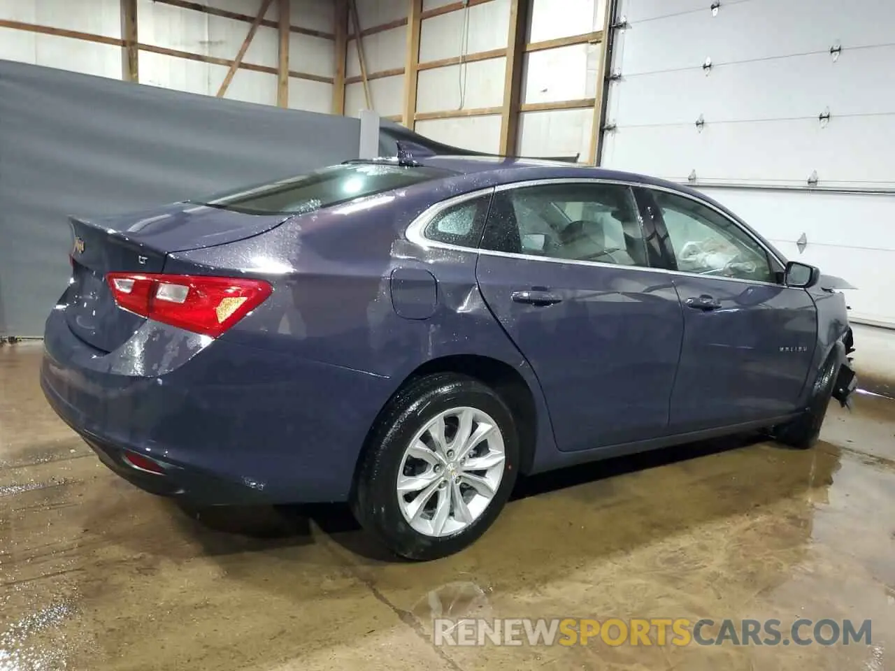 3 Photograph of a damaged car 1G1ZD5ST2SF143279 CHEVROLET MALIBU 2025