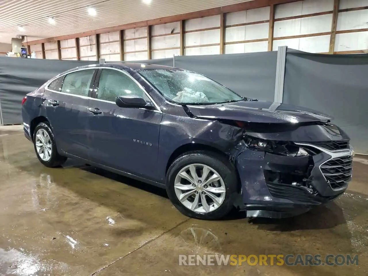 4 Photograph of a damaged car 1G1ZD5ST2SF143279 CHEVROLET MALIBU 2025